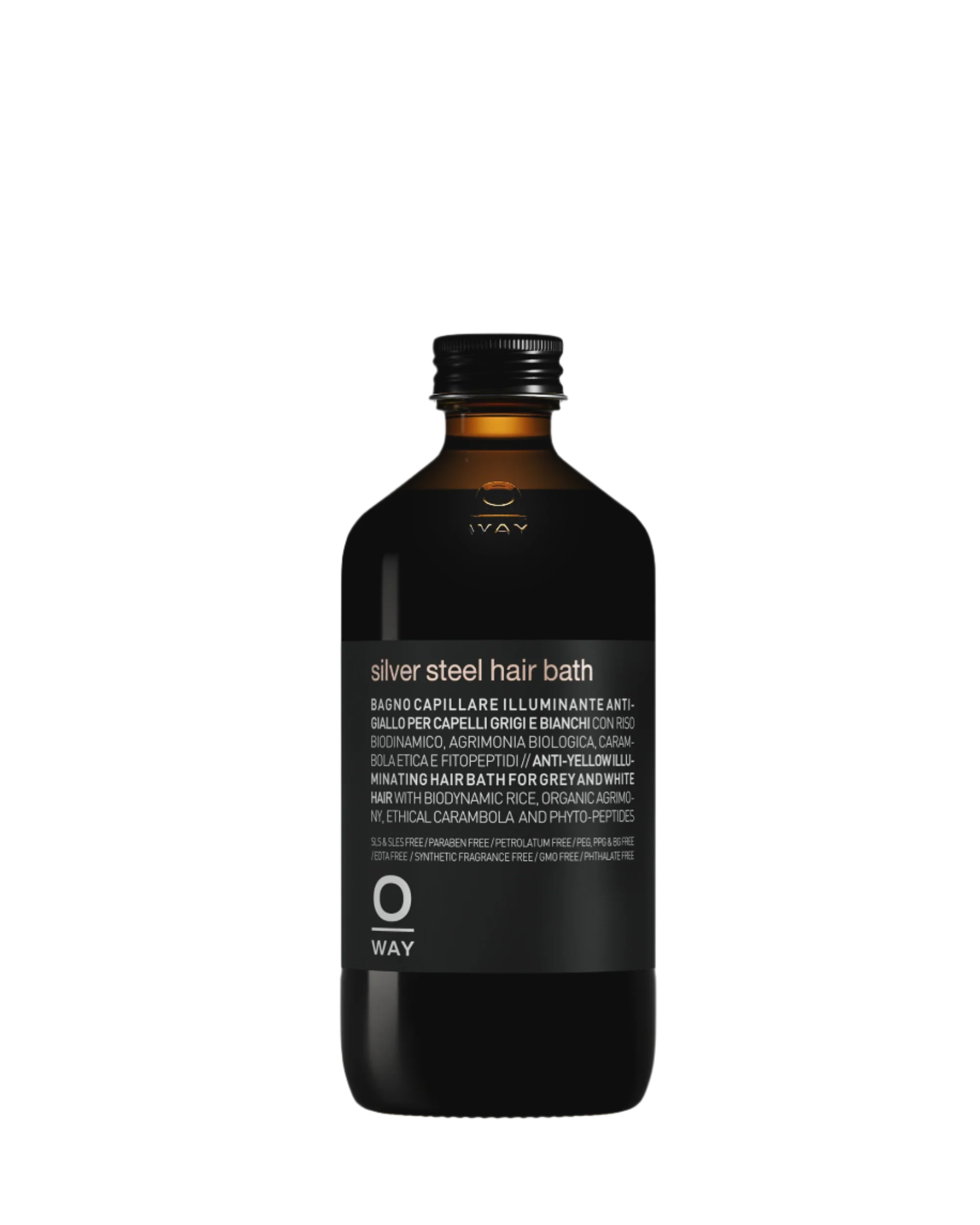 Silver Steel Hair Bath 240ml